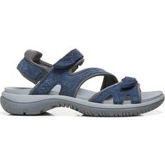 Suede - Women Sport Sandals Scholl Adelle 4 - Navy