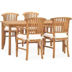 vidaXL 3060026 Patio Dining Set, 1 Table incl. 4 Chairs