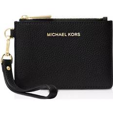 Ranura para tarjetas de crédito Monederos Michael Kors Jet Set Small Coin Purse - Black/Gold