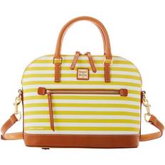 Dooney & Bourke Sullivan Domed Zip Satchel Bag - Yellow