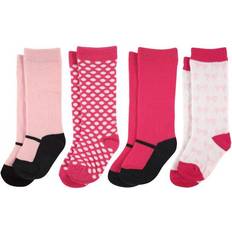 6-9M Socks Children's Clothing Luvable Friends Knee High Socks 4-Pack - Mary Jane (10724122)