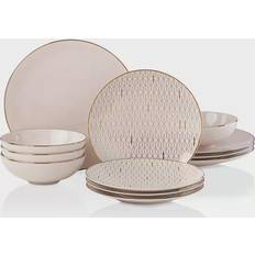 Pink Dinner Sets Lenox Trianna Dinner Set 12pcs