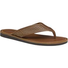 Slippers & Sandals Johnston & Murphy Norris Laser Weave - Tan