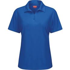 Red Kap Short Sleeve Performance Knit Flex Series Pro Polo Women - Royal Blue