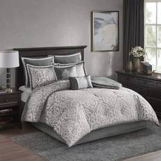 Bedspreads Madison Park Odette Bedspread Silver (264.16x233.68cm)