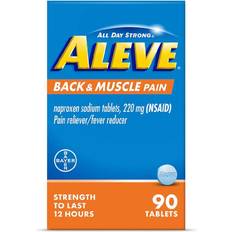 Medicines Aleve Back & Muscle Pain 220mg 90 Tablet