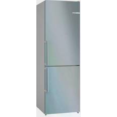 Bosch D - Freestanding Fridge Freezers Bosch KGN36VLDTG Grey, Silver, Stainless Steel