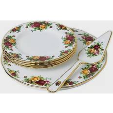 Round Plate Sets Royal Albert Old Country Roses Plate Set 6