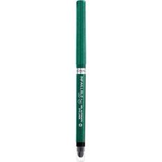 Vert Eyeliners L'Oréal Paris Infaillible Grip 36H Gel Automatic Liner #08 Emerald Green