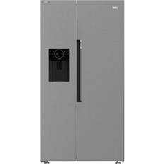 Beko Fridge Freezers Beko ASP33B32VPS Stainless Steel, Black