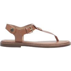 Faux Leather - Women Sandals Tommy Hilfiger Bennia Thong - Light Brown