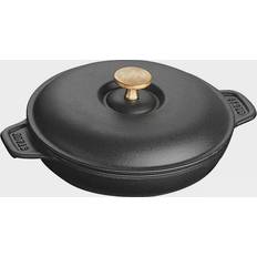 Induction Shallow Casseroles Staub - with lid 21.59 cm