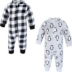 18-24M Pajamases Hudson Plush Jumpsuits - Gray Penguin (10118587)