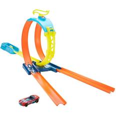 Hot wheels loop leksaker Hot Wheels Track Builder Unlimited Split Loop Pack