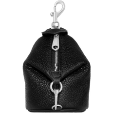 Rebecca Minkoff Mini Julian Key Fob - Black/Silver