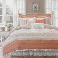 Orange Bedspreads Madison Park Dawn Bedspread Orange (264.16x233.68)