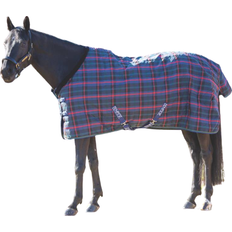 160cm Horse Rugs Shires Tempest Plus 100 Green Check