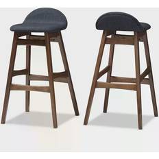 30 inch bar stools Baxton Studio Bloom 2-pack Bar Stool 87.2cm 2pcs