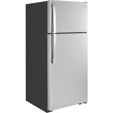 Freestanding Fridge Freezers - Top Freezer GE GTE17GSNRSS Stainless Steel