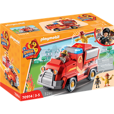 Fire Fighters Play Set Playmobil Duck on Call Fire Brigade Emergency Vehicle 70914