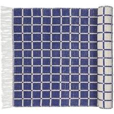 Checkered Carpets Broste Copenhagen Henny Blue 70x140cm