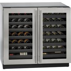 Steel & Glass Wine Coolers U-Line U3036WCWCS00B Stainless Steel