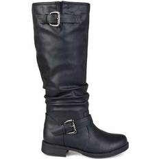 Journee Collection Stormy Extra Wide Calf W - Black