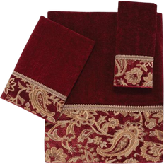 Red Guest Towels Avanti Arabesque Guest Towel Red (76.2x40.64)