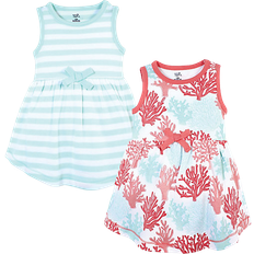 Dresses Touched By Nature Organic Cotton Dresses 2-pack - Coral Reef