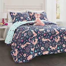 Lush Decor Pixie Quilts Pink, Blue (218.44x172.72cm)