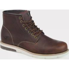 Low Heel - Men Ankle Boots Territory Axel - Brown