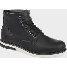 Low Heel - Men Ankle Boots Territory Axel - Black