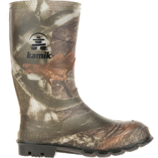 Rain Boots Kamik Kid's The Stomp Rain Boot - Camo