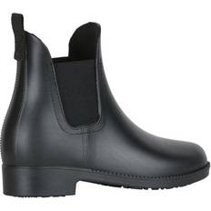 Kid's Bonn Rubber Paddock Boots - Black