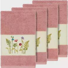 Linum Home Textiles Serenity Embellished Guest Towel Pink (76.2x40.64cm)