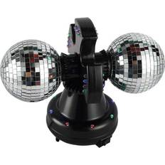 Music Twin Disco Ball with Mirrors