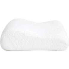 Poliéster Almohadas Ergonómicas Tempur-Pedic Firm Feel Almohada Ergonómica Blanco (27.94x50.8cm)