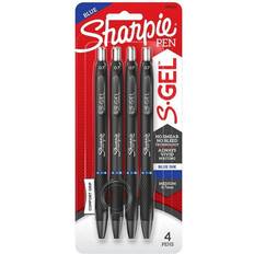 Gel Pens Sharpie S-Gel Pens Medium Tip 0.7mm Blue 4-pack