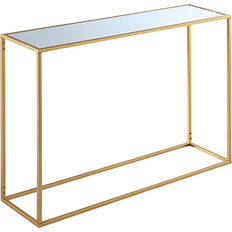 Gold Console Tables Convenience Concepts Gold Coast Console Table 11x42"