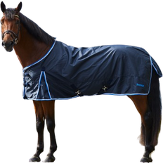 Horze Couverture d'extérieur pour cheval imperméable Glasgow 0G Bleu