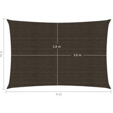 vidaXL Aurinkopurje HDPE 2x4 m Kerma 200cm