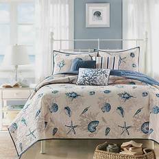 Twin Bedspreads Madison Park Bayside Bedspread Blue (228.6x172.72)