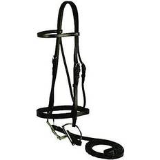 Gatsby Flat Snaffle Bridle