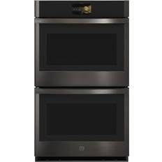 Built in double electric oven black GE Profile PTD7000BNTS Stainless Steel, Black