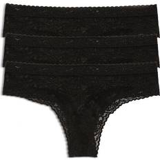 Natori Escape Thong 3-pack - Black