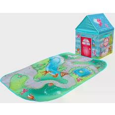 Plastic Play Mats Pop it Up Enchanted Forest Play Box with Play Mat & Coloring Set