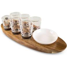 Picnic Time Legacy Cantinero Shot Glass Serving 9pcs