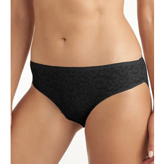 TC Fine Intimates Lace Hi-Cut Brief - Deep Black