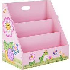 Kids Painted Wooden Magic Garden 3-Tiered Bookcase