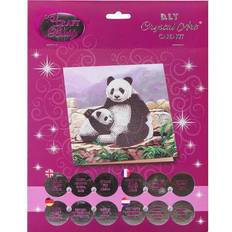 Crafts Crystal Art Card Kit Panda